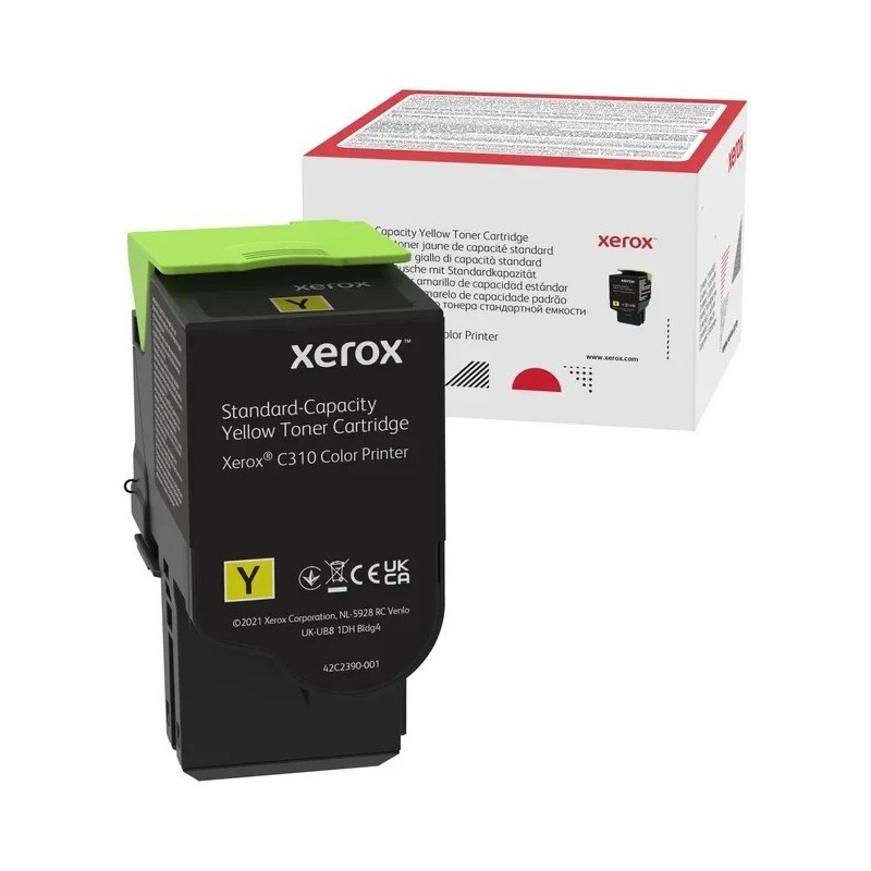 Cartouche de toner Jaune Xerox C310/C315 capacité standard