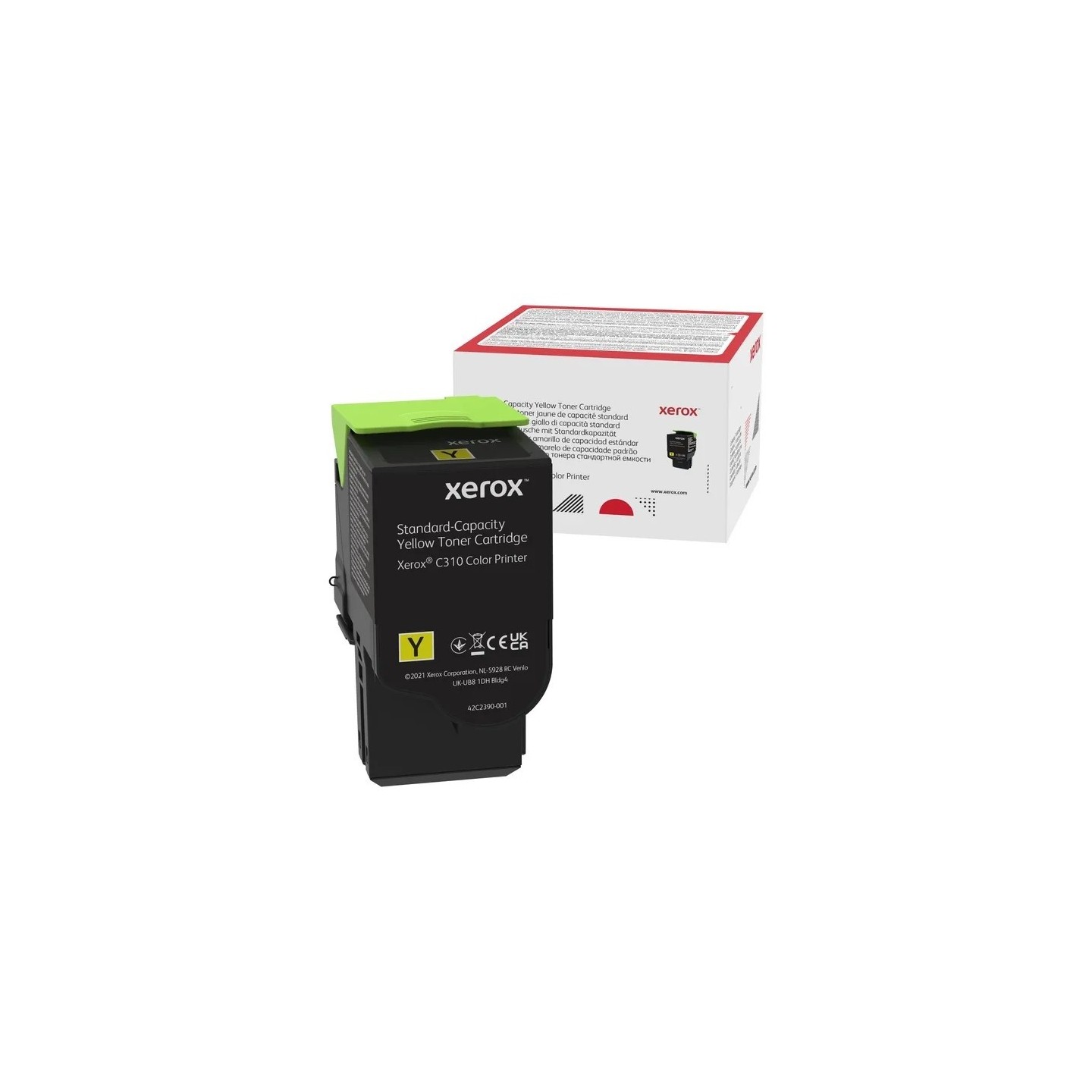 Cartouche de toner Jaune Xerox C310/C315 capacité standard