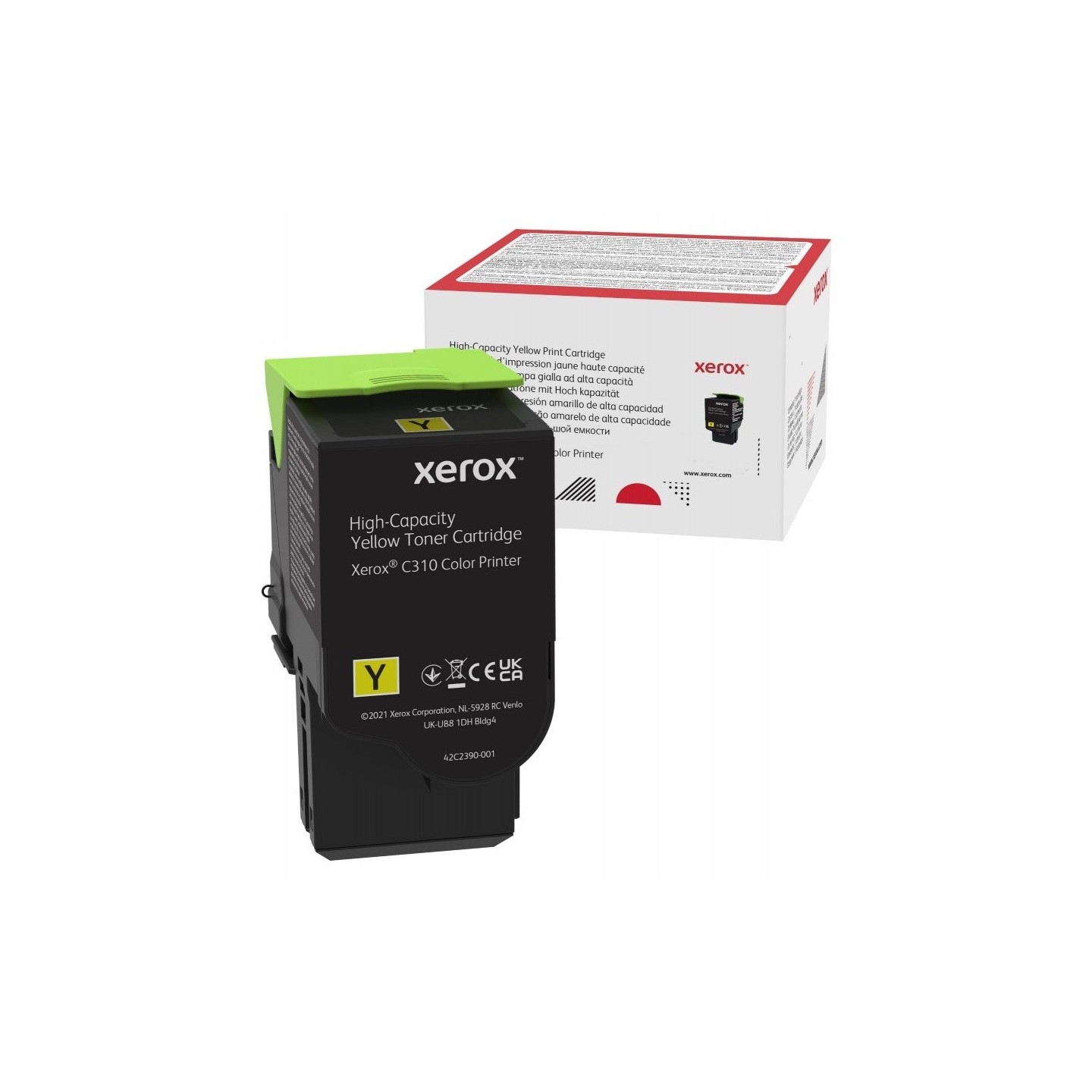 Cartouche de toner Jaune Xerox C310/C315 Haute Capacité 