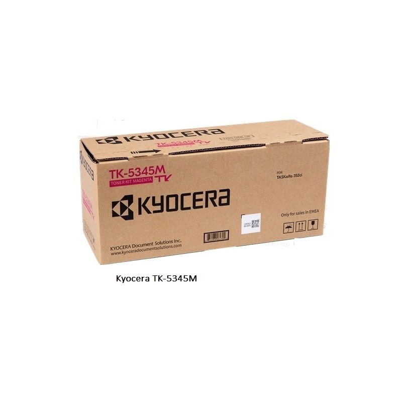Toner Magenta original Kyocera pour TASKalfa 352ci (TK-5345M) (TK5345M)