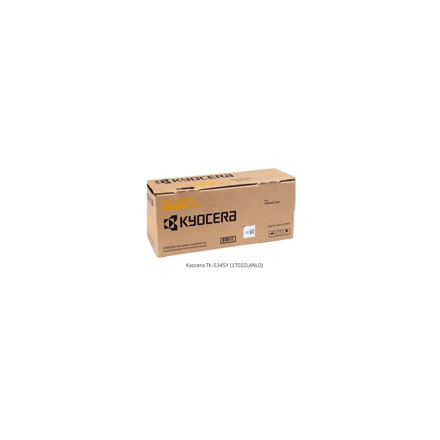 Toner Jaune original Kyocera pour TASKalfa 352ci (TK-5345Y) (TK5345Y)