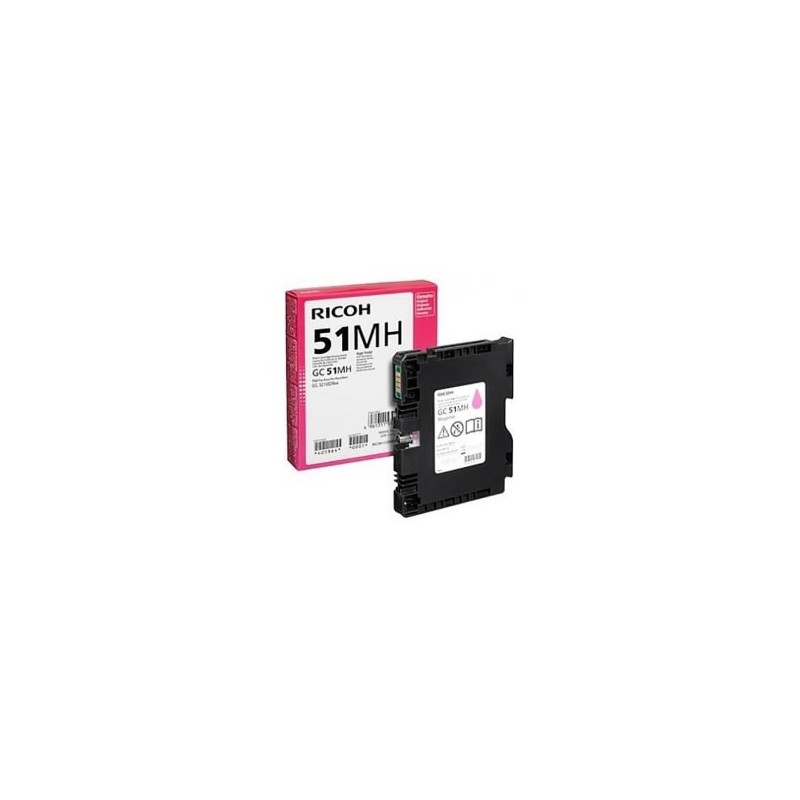 Cartouche de gel Cyan haute capacité Ricoh pour Aficio SG3210dnw ... (GC-51C)