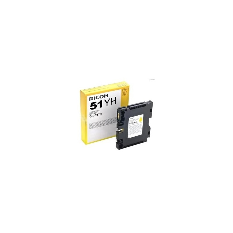 Cartouche de gel Cyan haute capacité Ricoh pour Aficio SG3210dnw ... (GC-51C)
