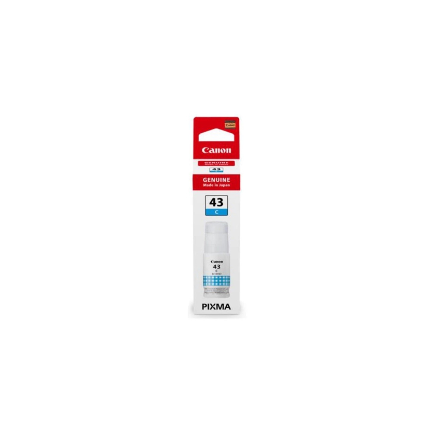 Cartouche d'encre Cyan Canon GI-43C pour Pixma G540...