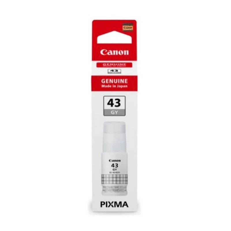 Cartouche d'encre Gris Canon GI-43GY pour Pixma G540...