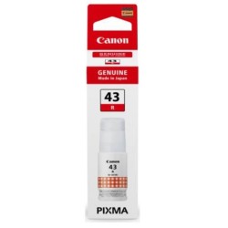 Cartouche d'encre Rouge Canon GI-43R pour Pixma G540...