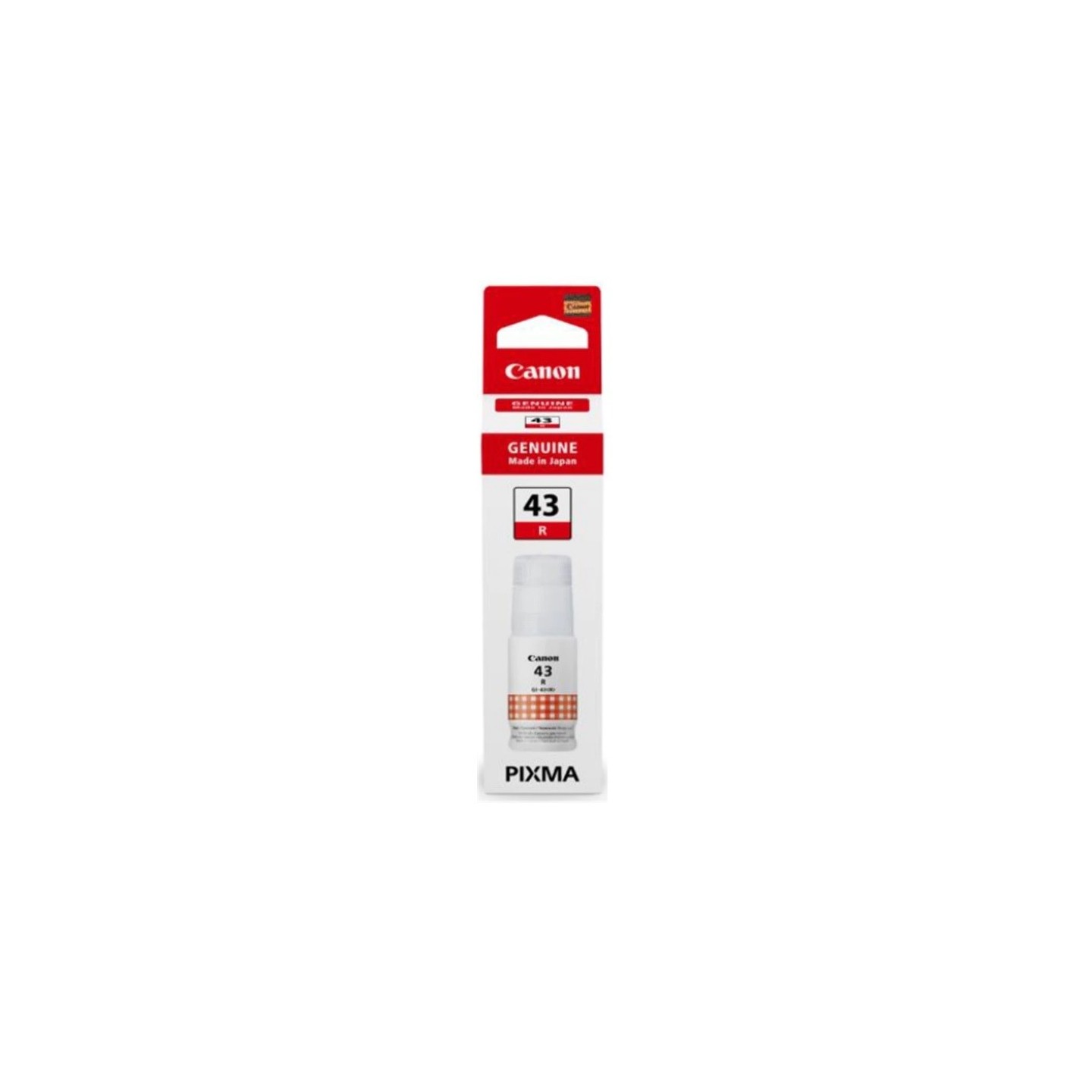 Cartouche d'encre Rouge Canon GI-43R pour Pixma G540...