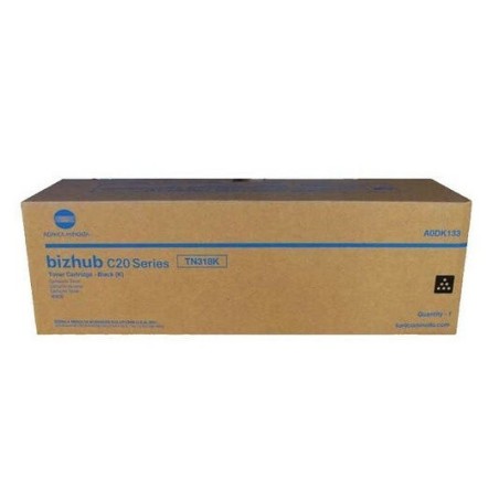 Toner noir Konica Minolta bizhub C20  (A0DK153), Toner Express : achat en ligne de Toner noir Konica Minolta bizhub C20  (A0DK15