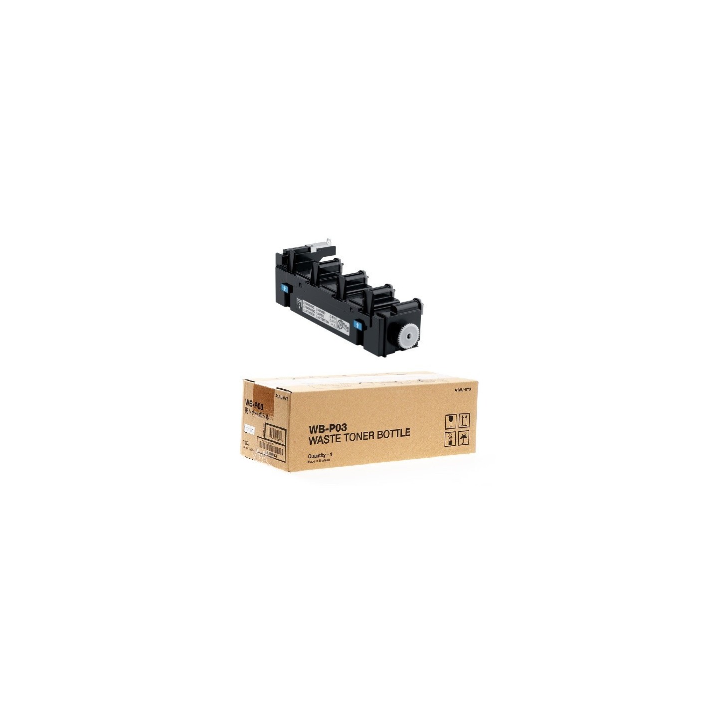 Réceptacle de toner usagé Konica Minolta : 36000 Page Noir, 9000 Page Couleur