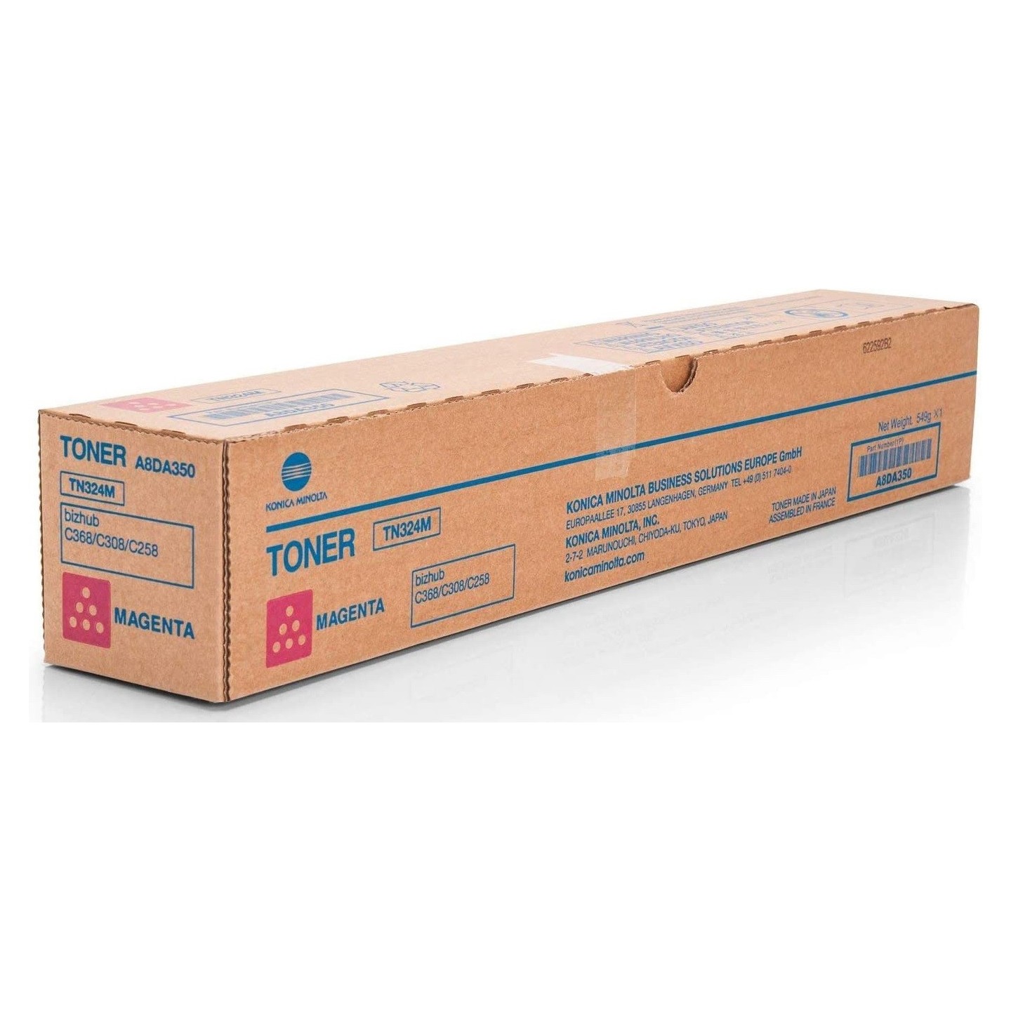 Toner Magenta Konica-Minolta Bizhub C258 / C308 / C368 (TN324)