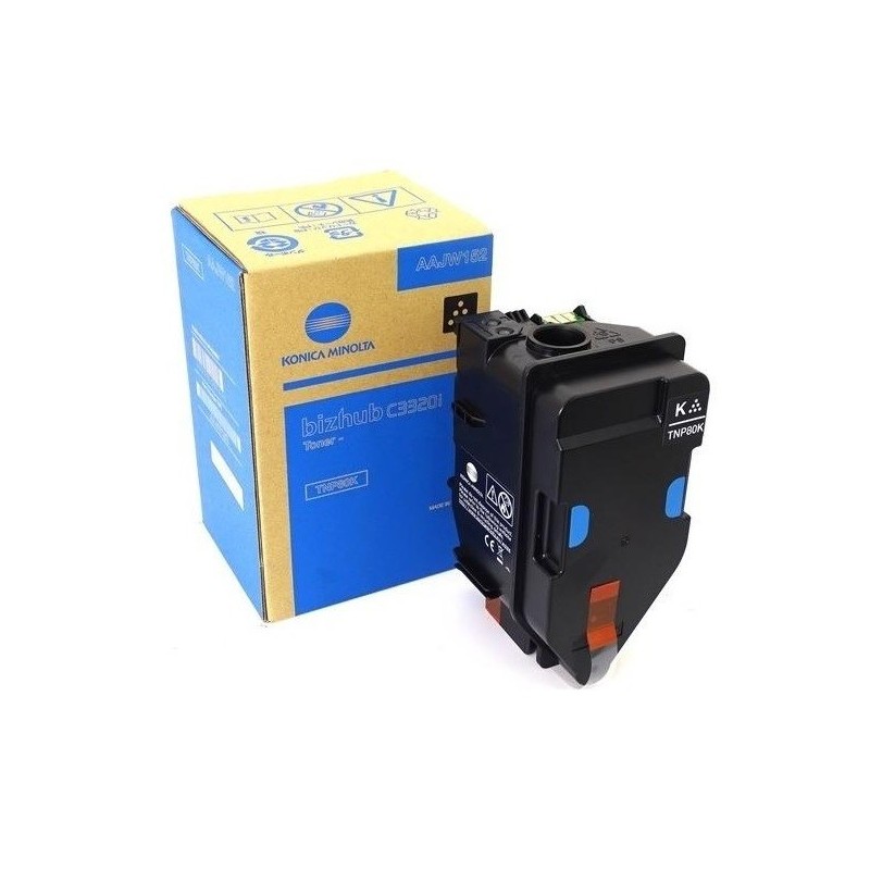 Toner Noir Konica-Minolta Bizhub C3320i (TNP80K)