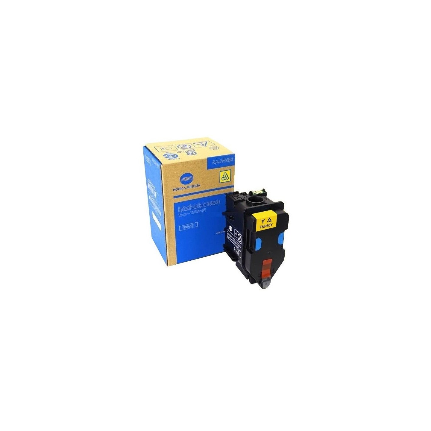 Toner Jaune Konica-Minolta Bizhub C3320i (TNP80Y)