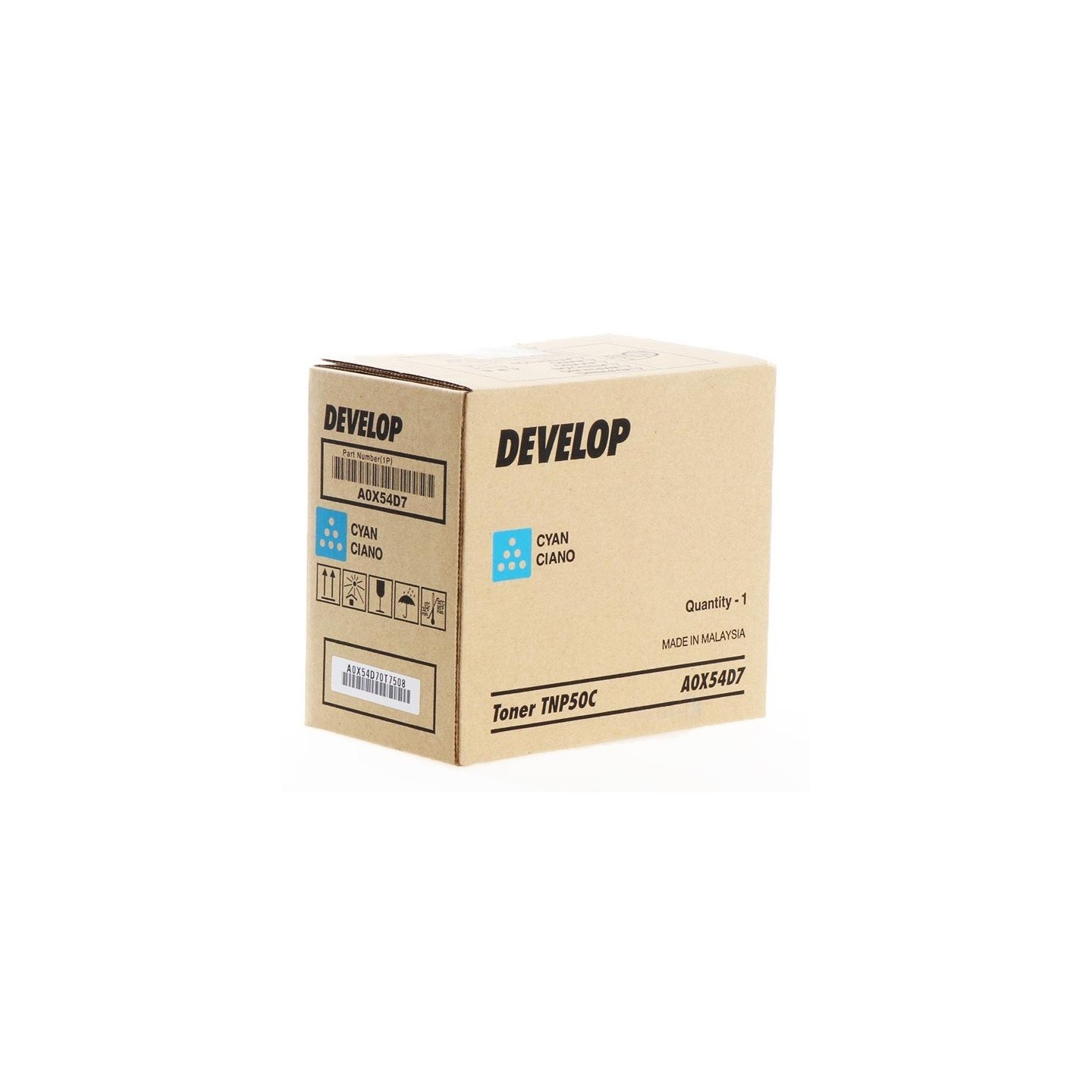 Toner Cyan Develop Ineo +3100P (TNP-50C)