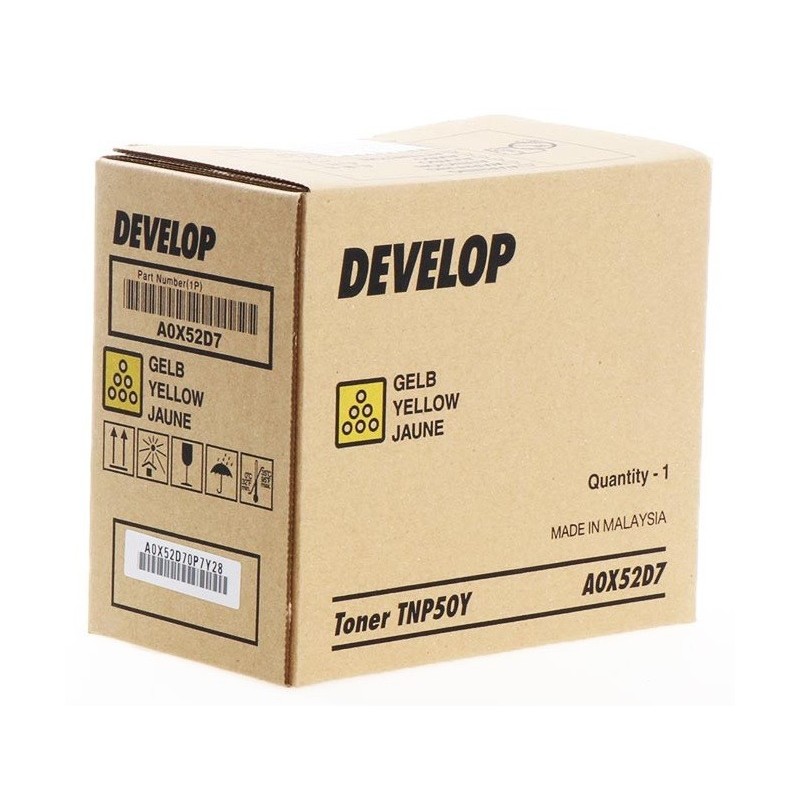 Toner Jaune Develop Ineo +3100P (TNP-50Y)
