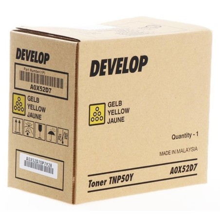 Toner Jaune Develop Ineo +3100P (TNP-50Y)