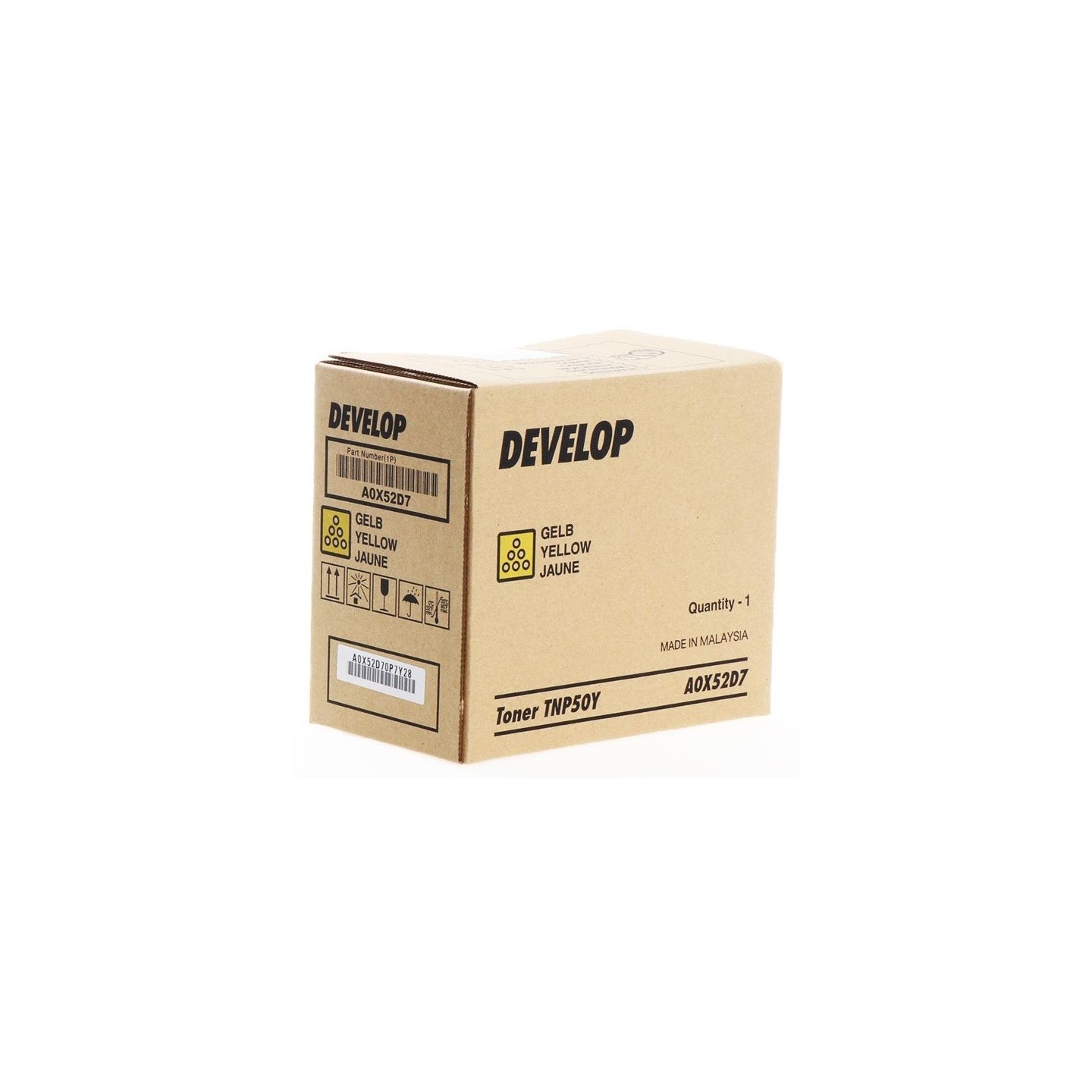 Toner Jaune Develop Ineo +3100P (TNP-50Y)