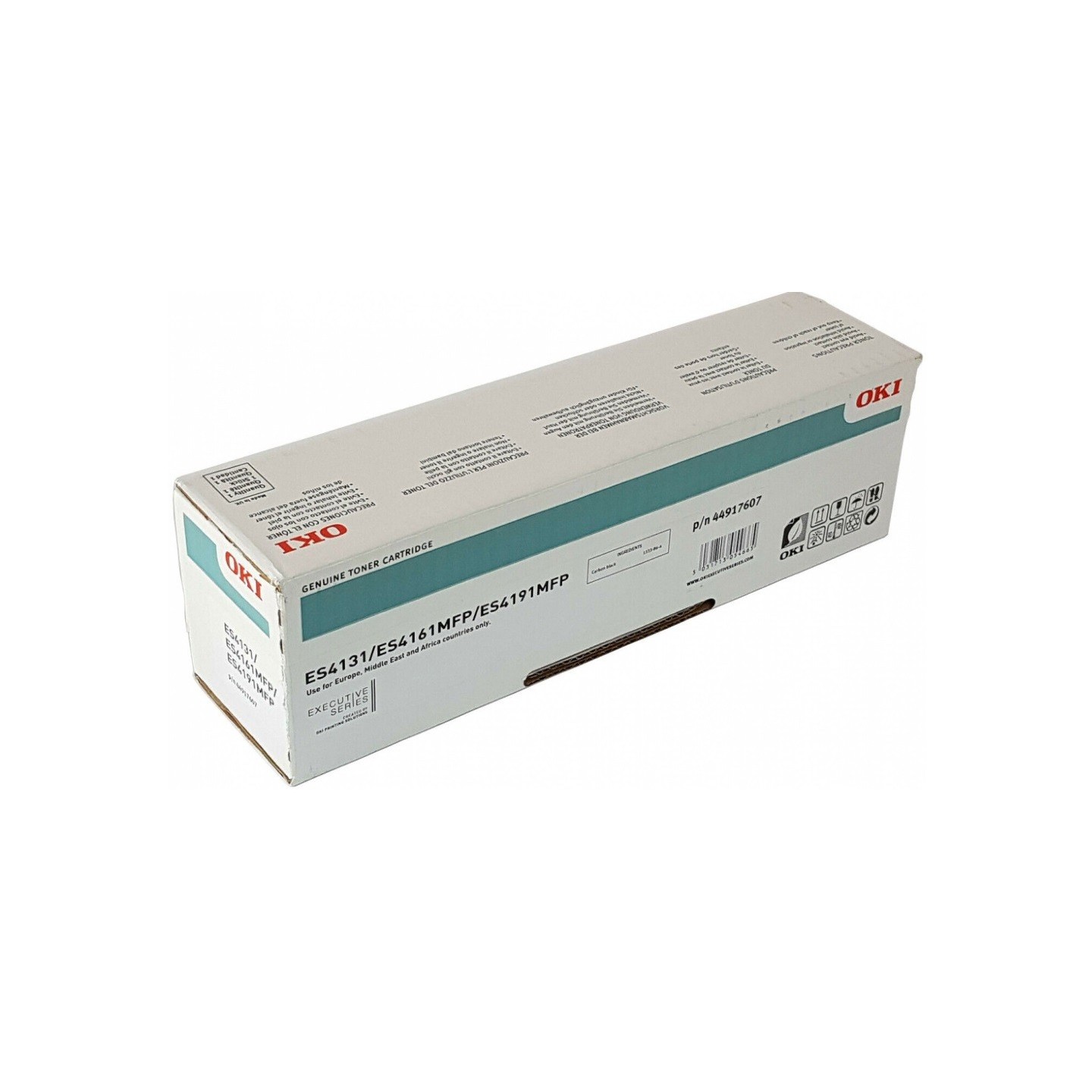 Toner noir Oki pour imprimante ES4431, ES4161MFP, ES4191MFP