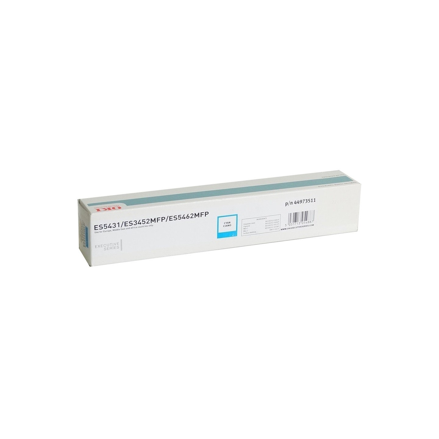 Toner Cyan Oki pour imprimante ES3452, ES5431dn, ES5462dnw,...