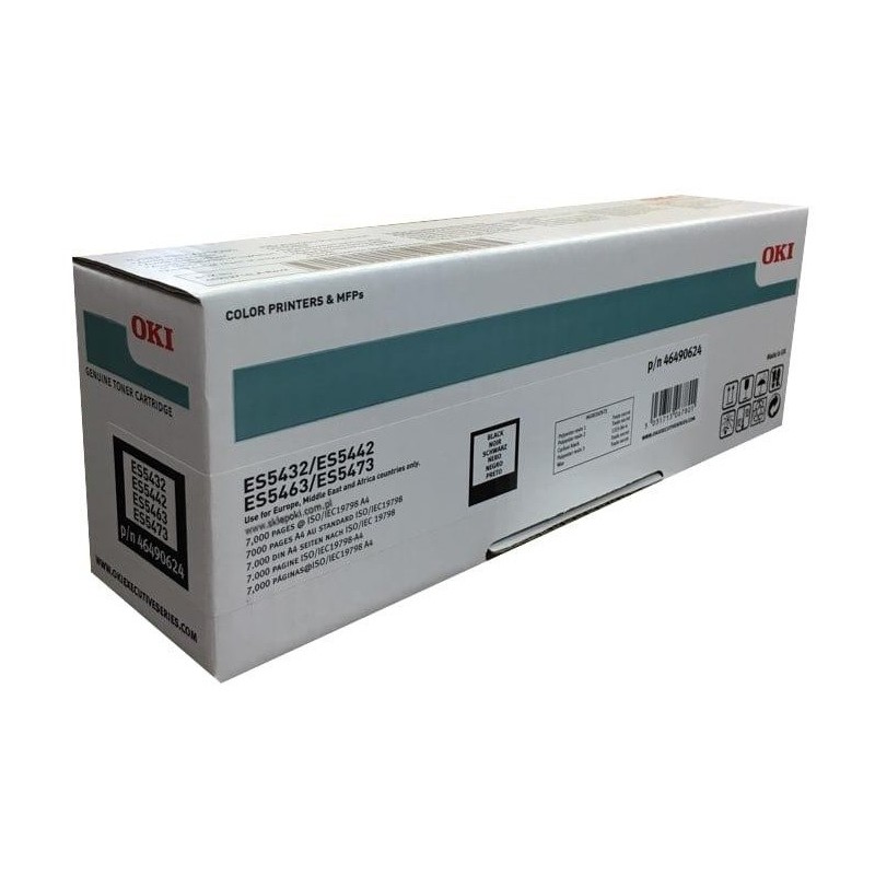 Toner noir Oki pour imprimante ES5432, ES5442, ES5473
