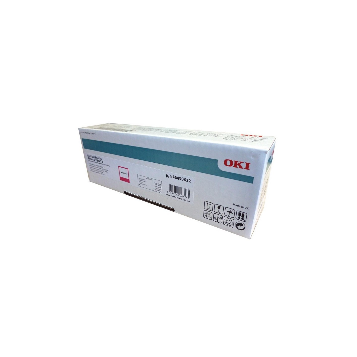 Toner Magenta Oki pour imprimante ES5432, ES5442, ES5473