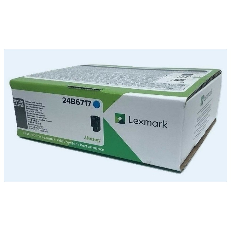 Toner cyan Lexmark pour XC4150/ XC4140 /XC4140de/ XC4100