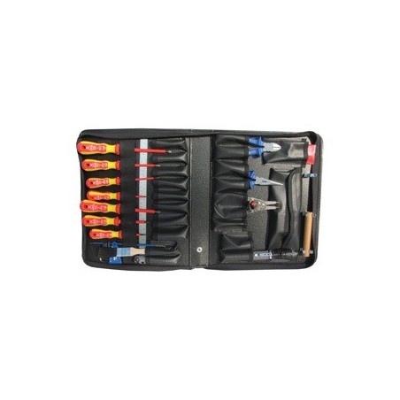 POCHETTE À OUTILS SOUPLE EURO STYLE, 18 Pièces