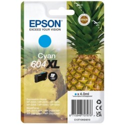 Cartouche d'encre Cyan Haute Capacité pour EPSON Expression Home XP2200, ...(N°604XL)