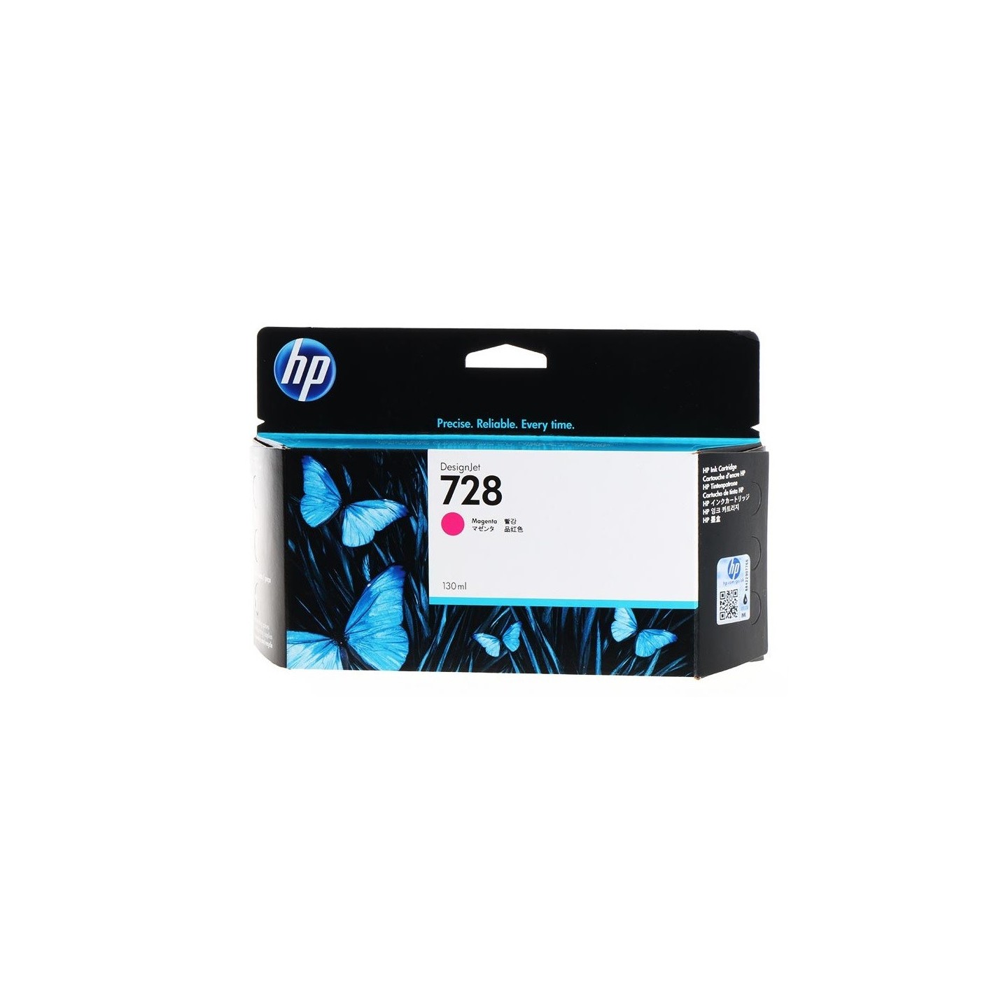 Cartouche d'encre Magenta Haute Capacité HP Designjet T730 / T830 (N°728)