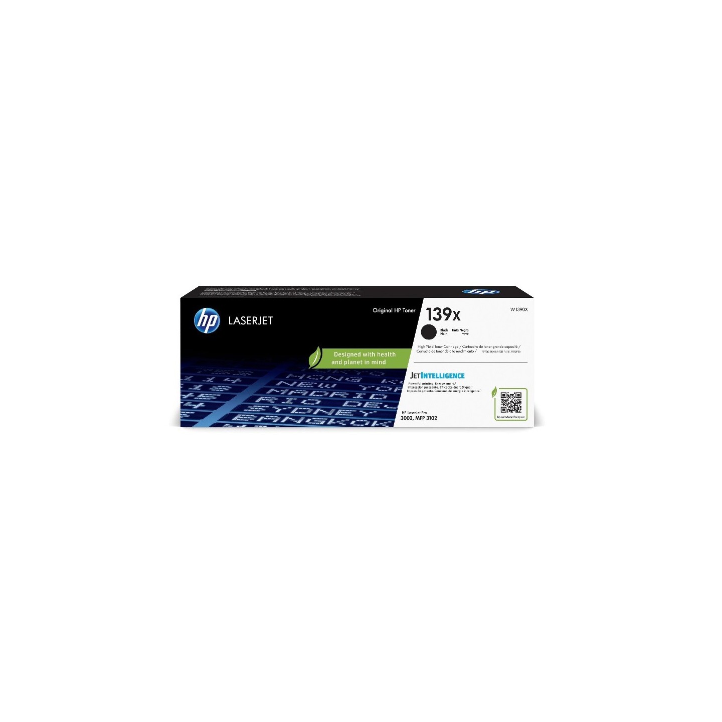 Toner noir haute capacité HP pour LaserJet Pro 3002dn, Pro 3102fdn, Pro 3101fdwe, ... (139X)