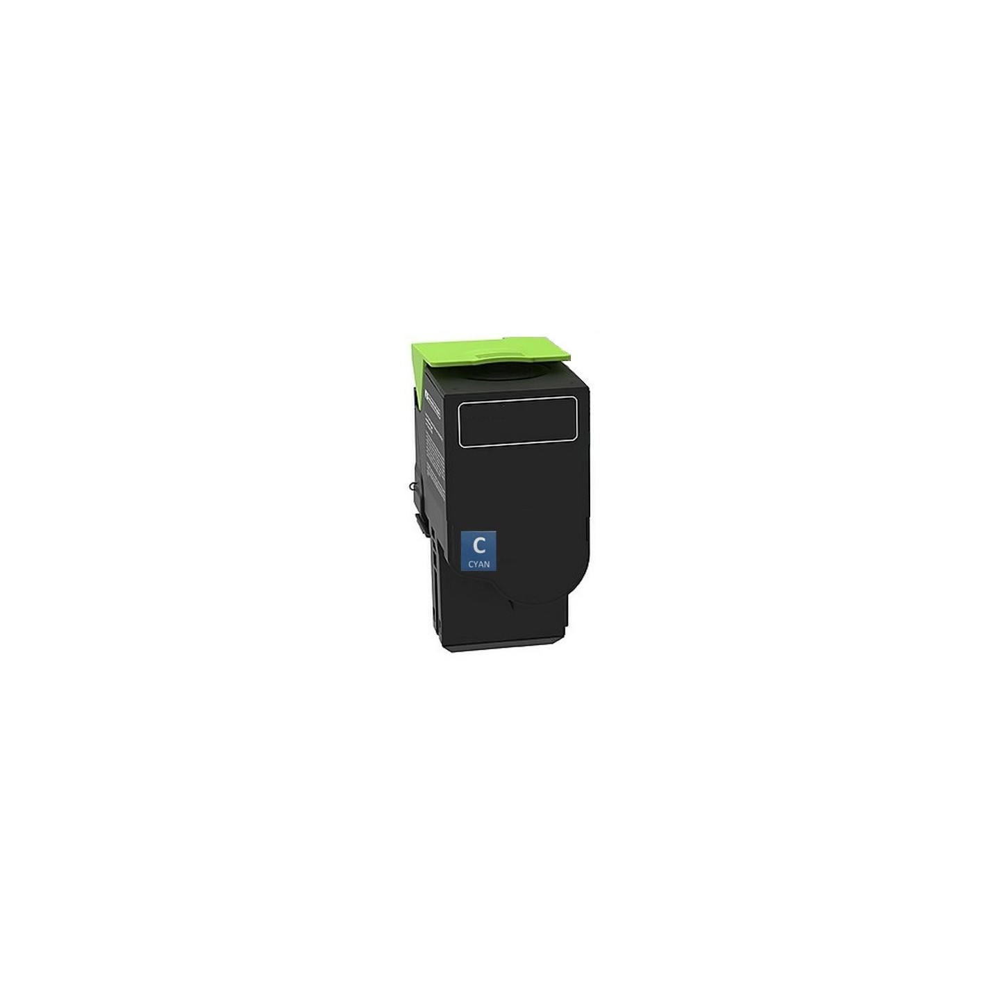 Toner cyan extra longue durée générique pour Lexmark CS421adn - CX421dn - CS521dn .... (return program)
