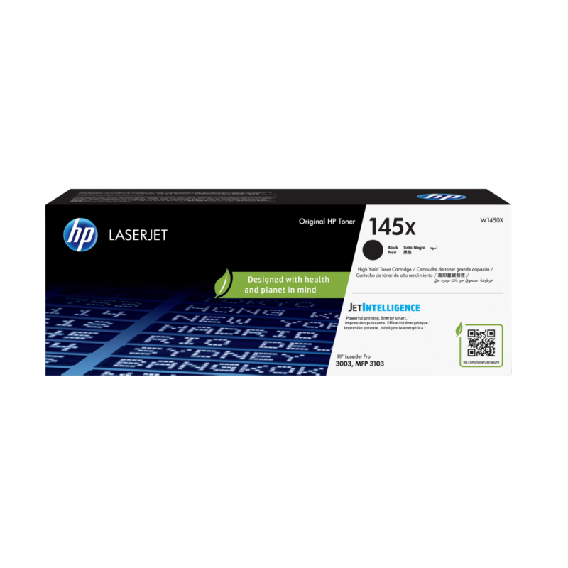 Toner noir Haute Capacité HP pour LaserJet Pro 3003dn, MFP 3103fdw ... (145X)