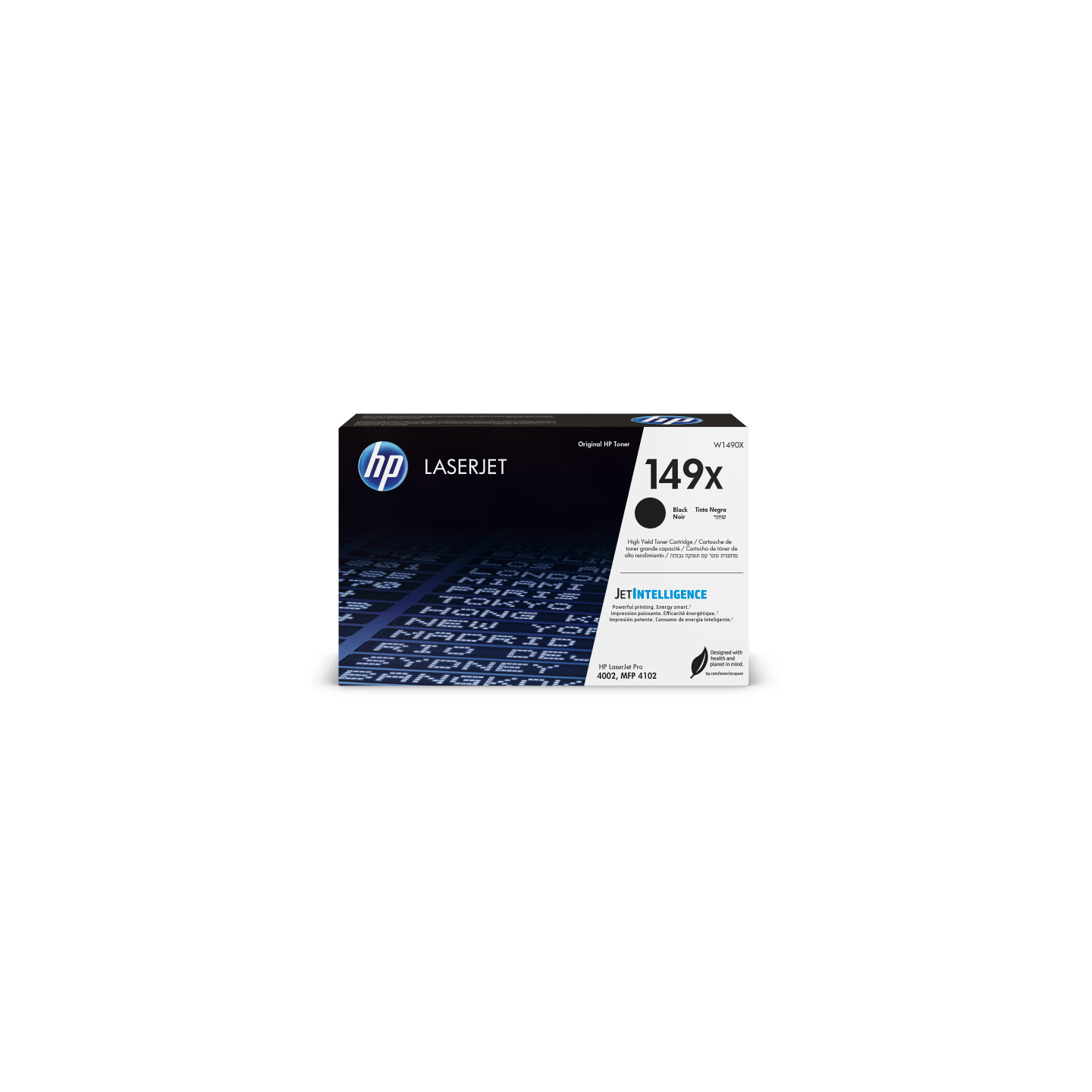 Toner noir Haute capacité HP pour LaserJet Pro 4002, MFP 4102 ... (149X)