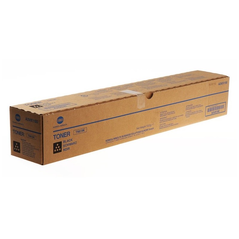 Cartouche toner Noir pour Konica Minolta Bizhub Press C1060 / C1070 ....(TN-619K)