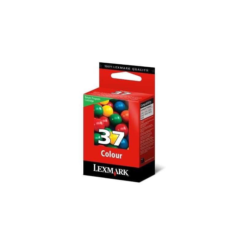 Cartouche couleur Lexmark N°37 pour X4650 / X5650...