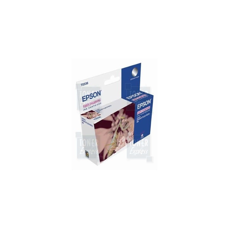 Cartouche Encre Magenta Clair EPSON (T0336), Toner Express : achat en ligne de Cartouche Encre Magenta Clair EPSON (T0336) pour 