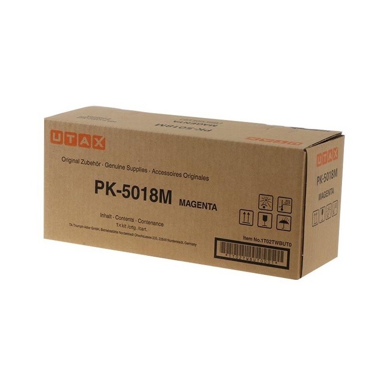 Cartouche Toner Jaune UTAX pour P-C3562, ...(PK-5018Y)