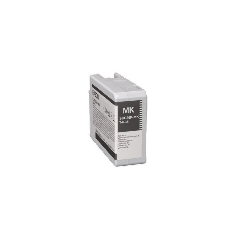 Cartouche d'encre Noire Mate Epson pour ColorWorks C6500, ... (SJIC36P-MK)
