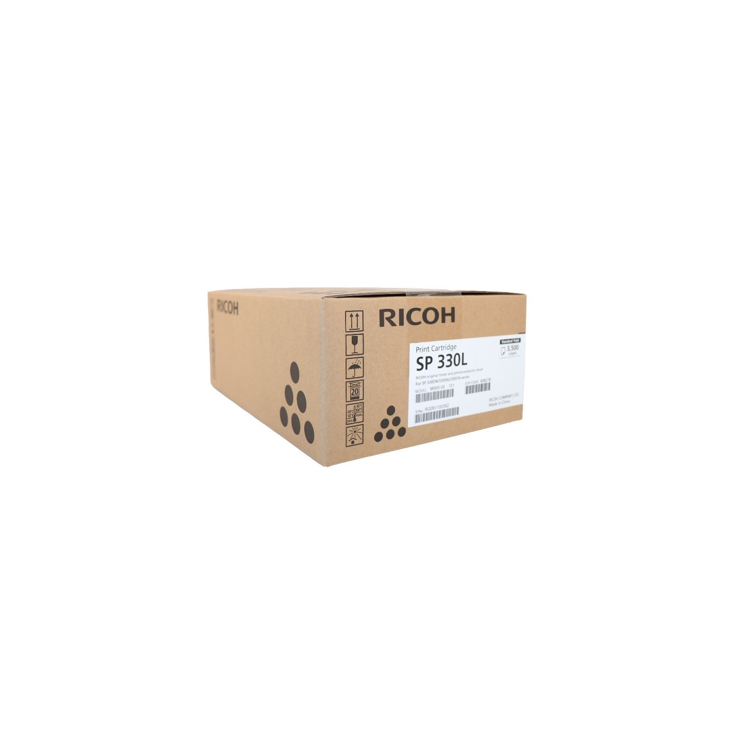 Toner noir RICOH pour SP330DN - SP330SN - SP330 SFN