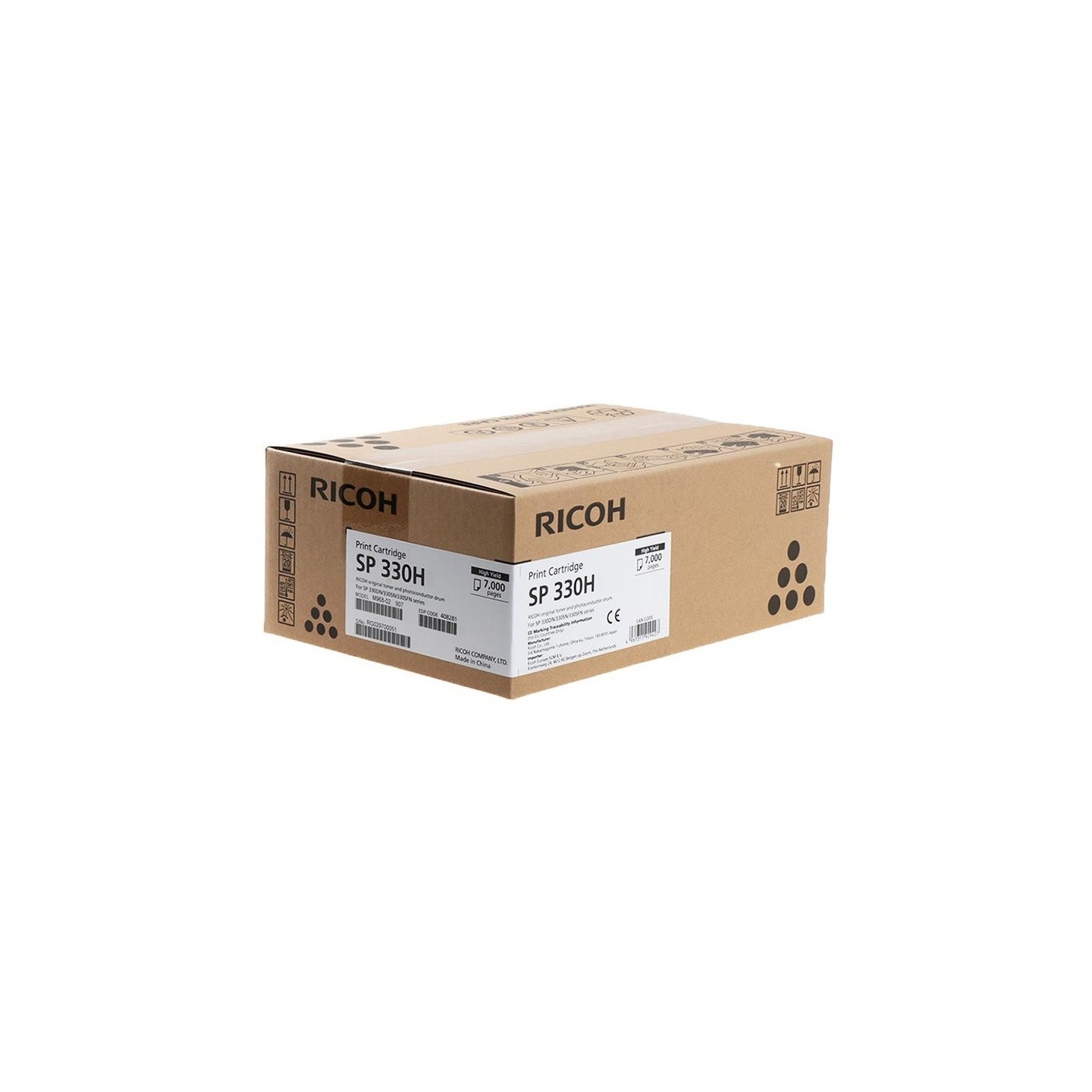Toner noir RICOH  haute capacité pour SP330DN - SP330SN - SP330SFN