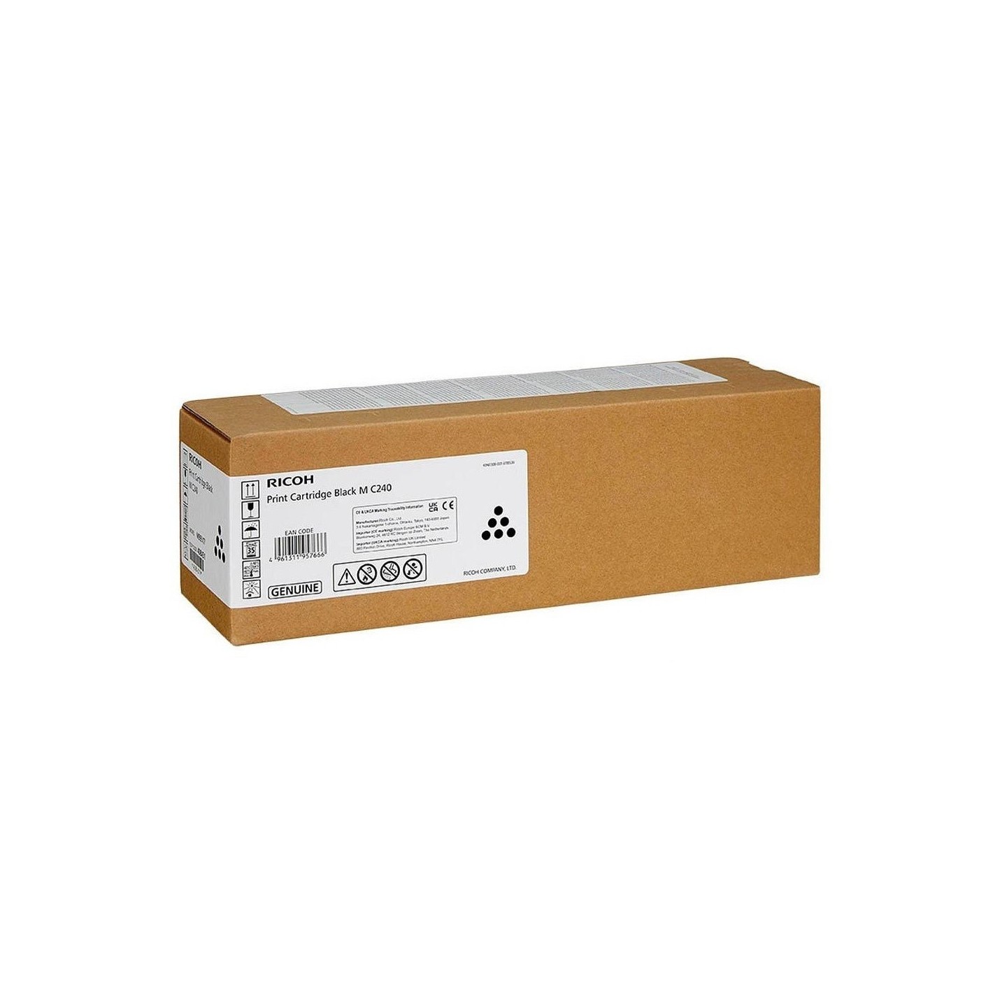 Toner noir Ricoh pour MC240FW - PC200W (4 500 pages)