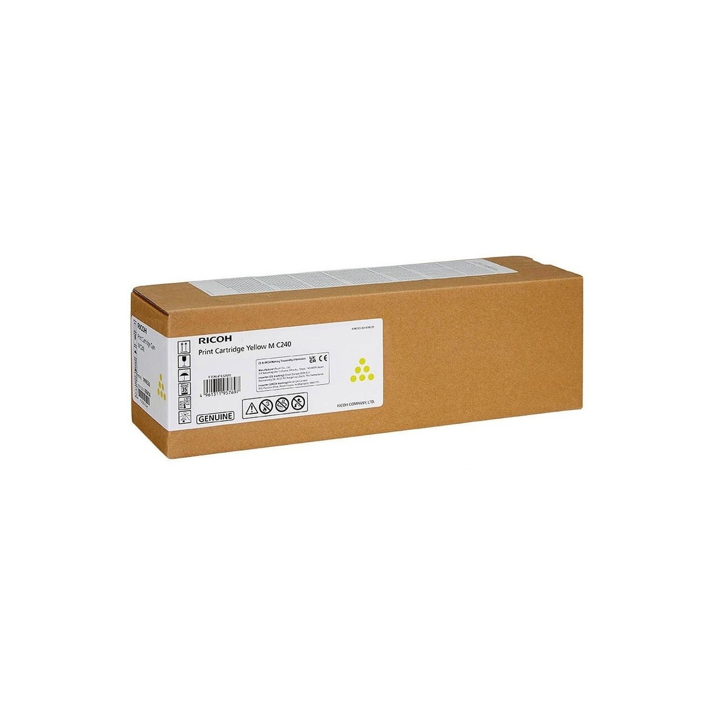 Toner Jaune Ricoh pour MC240FW - PC200W (4 500 pages)