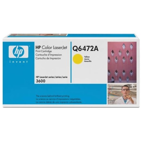 Toner jaune pour HP 3600/3800 (502A), Toner Express : achat en ligne de Toner jaune pour HP 3600/3800 (502A) pour imprimante