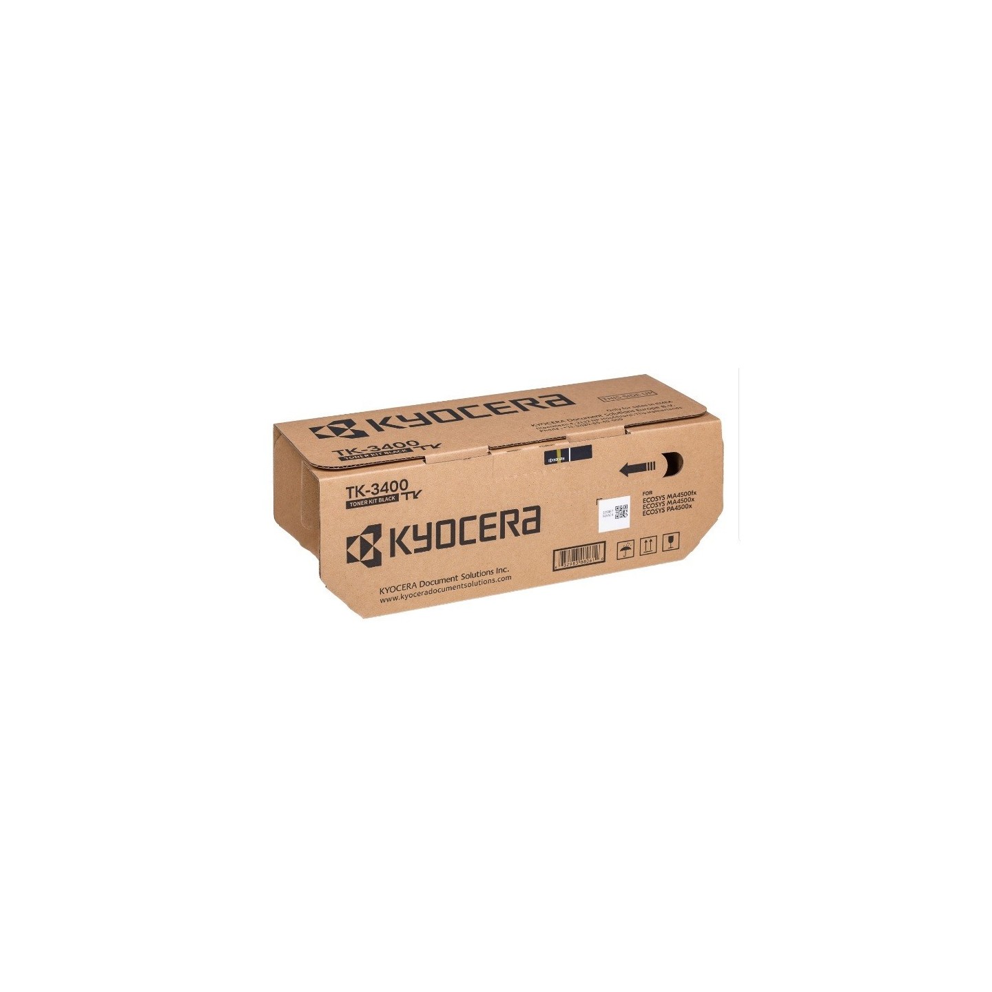 Toner Noir KYOCERA pour ECOSYS PA4500x .... (TK-3400)