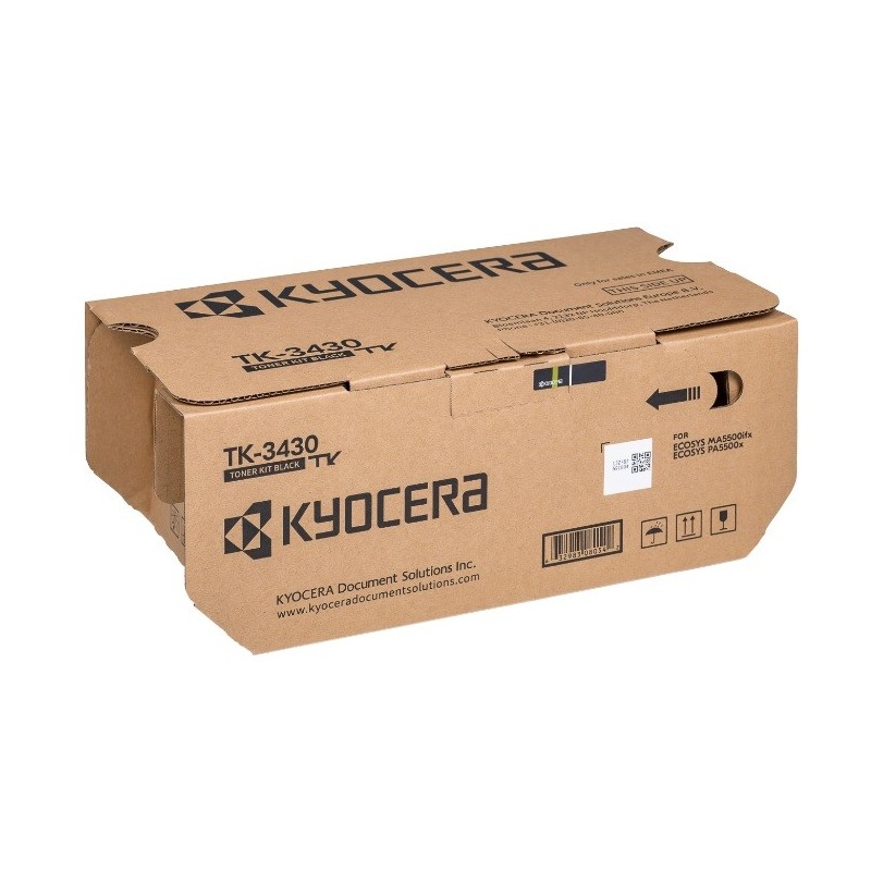 Toner Noir KYOCERA très haute capacité pour ECOSYS PA5000x .... (TK-3430)