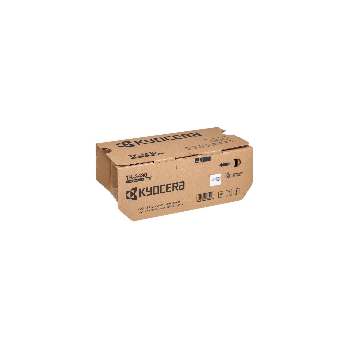 Toner Noir KYOCERA très haute capacité pour ECOSYS PA5000x .... (TK-3430)