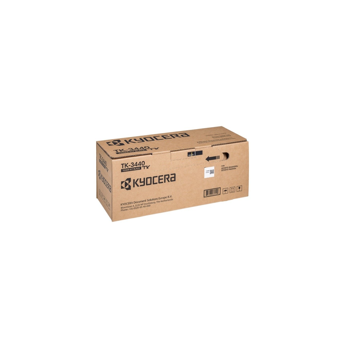 Toner Noir KYOCERA extra haute capacité pour ECOSYS PA4500x, PA5000x .... (TK-3440)