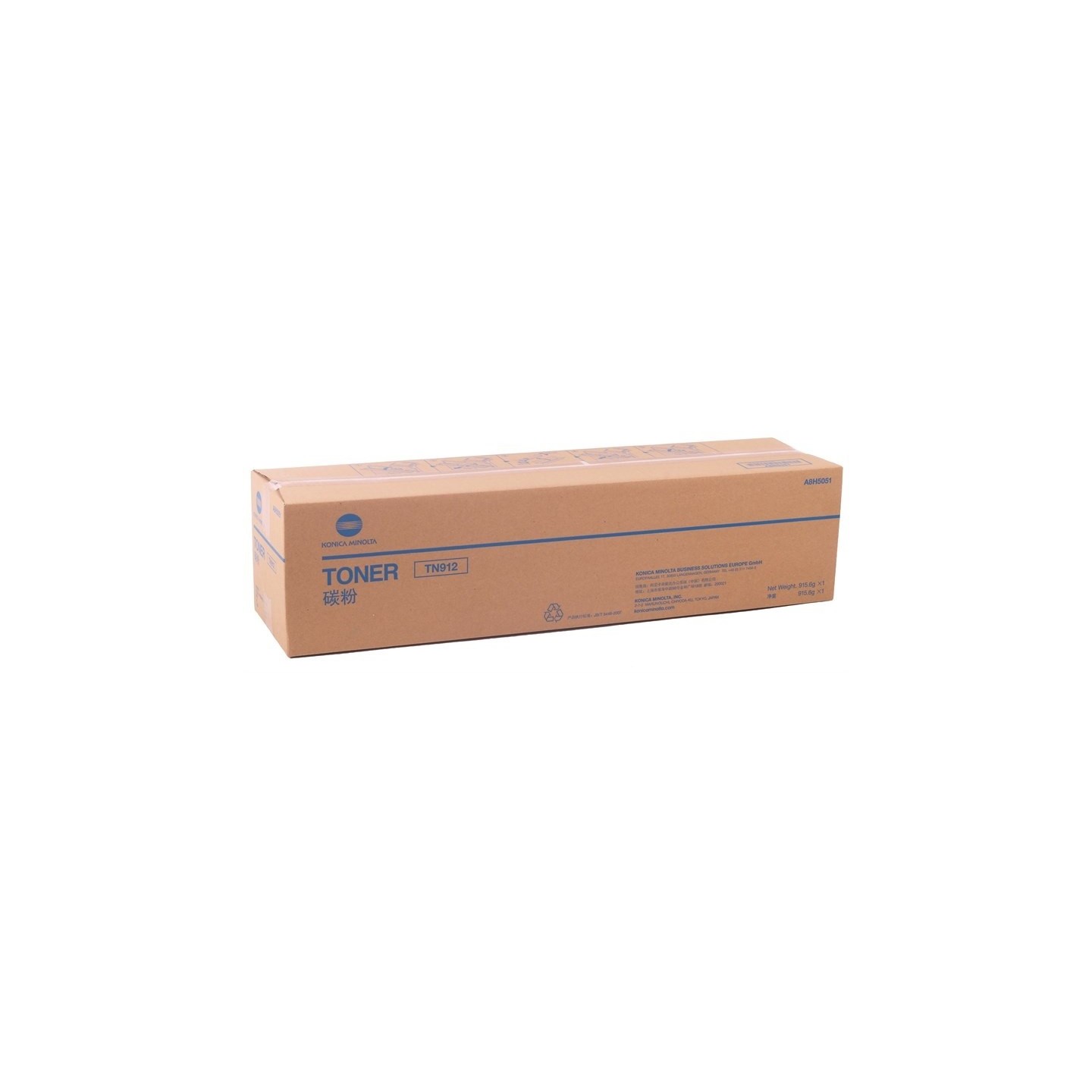 Cartouche de toner Noir  Konica Minolta bizhub 958 (TN912K) (TN-912K)