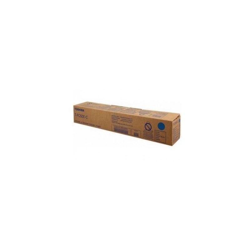 Toner cyan Toshiba pour e-studio 2555CSE/ 3055CSE/ 3555CSE ...(T-FC50EC), Toner Express : achat en ligne de Toner cyan Toshiba p