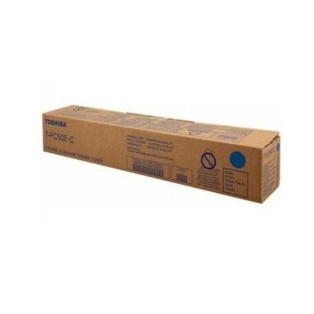 Toner cyan Toshiba pour e-studio 2555CSE/ 3055CSE/ 3555CSE ...(T-FC50EC), Toner Express : achat en ligne de Toner cyan Toshiba p