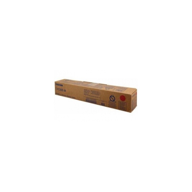 Toner magenta Toshiba pour e-studio 2555CSE/ 3055CSE/ 3555CSE ...(T-FC50EM), Toner Express : achat en ligne de Toner magenta Tos